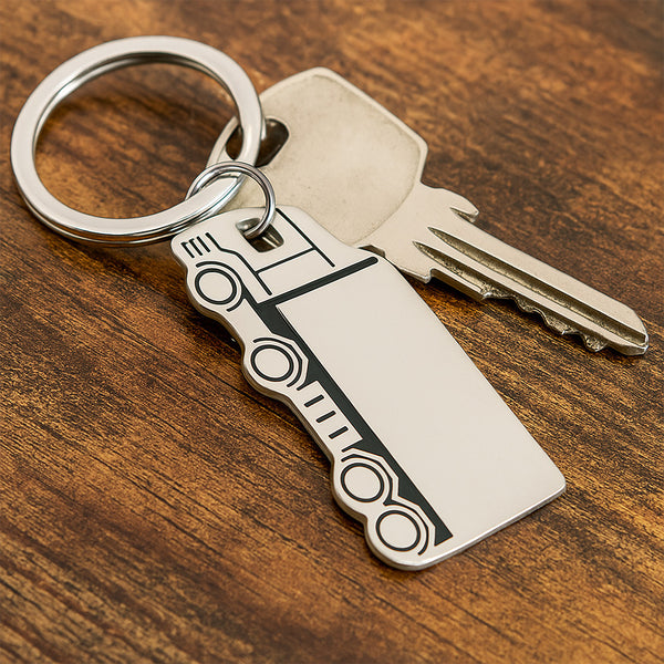 Llavero Trailer Metálico