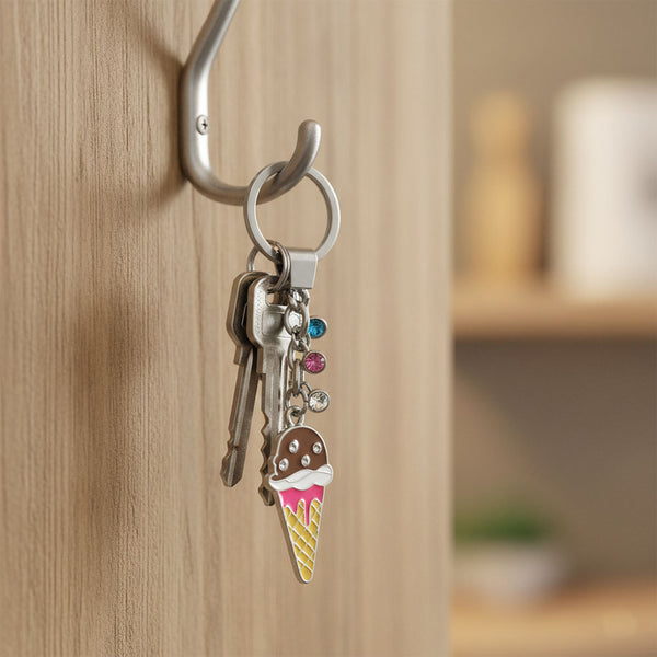 Llavero Helado Dulce