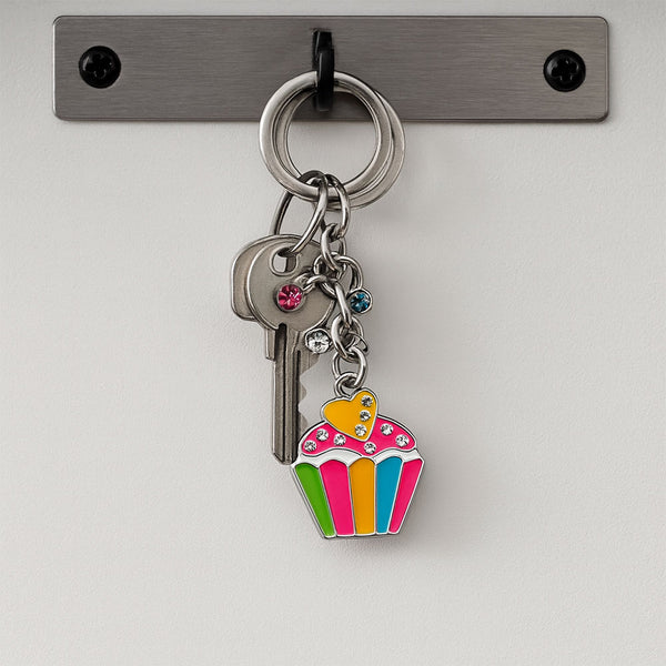 Llavero Cupcake Colorido
