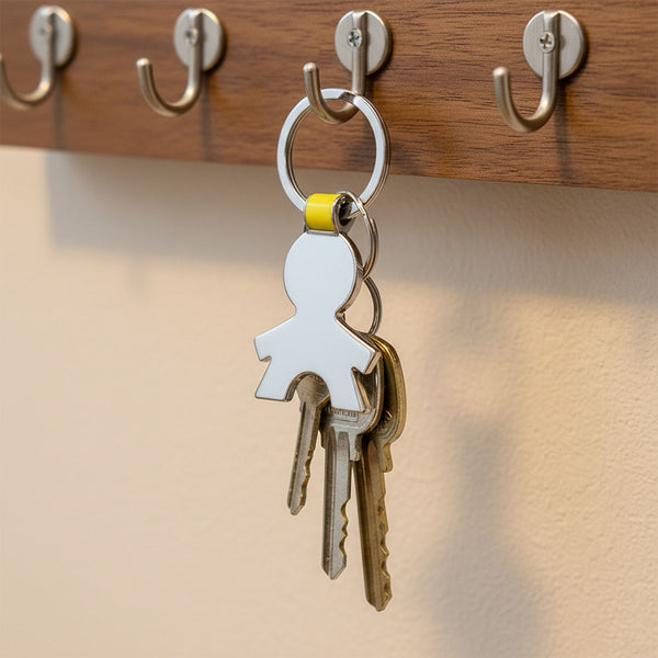 Llavero Niño Correa Amarilla