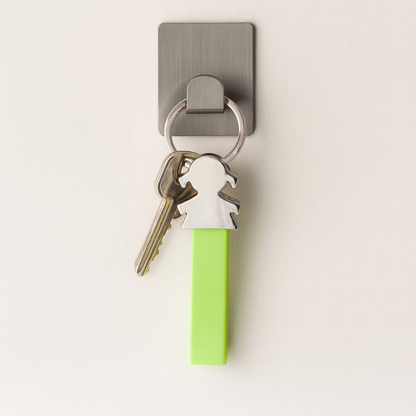 Llavero Niña Correa Verde