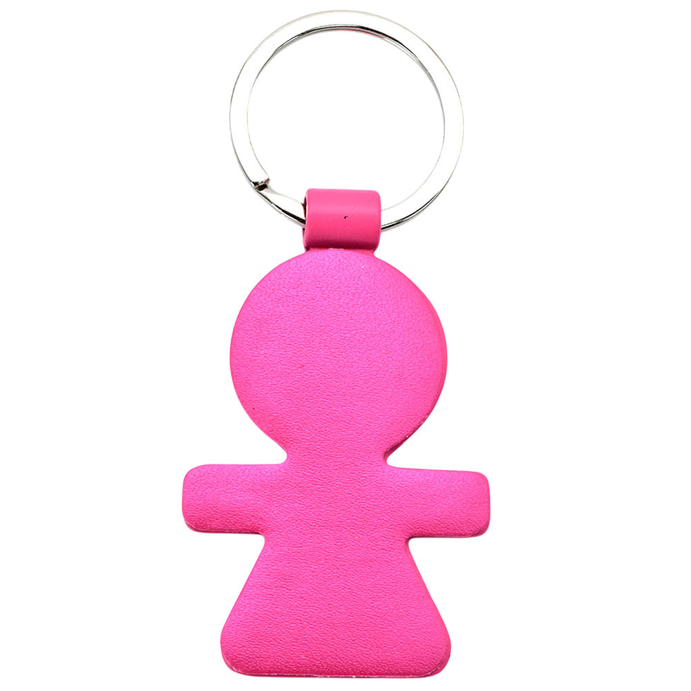 Llavero Niña Rosa Encantador