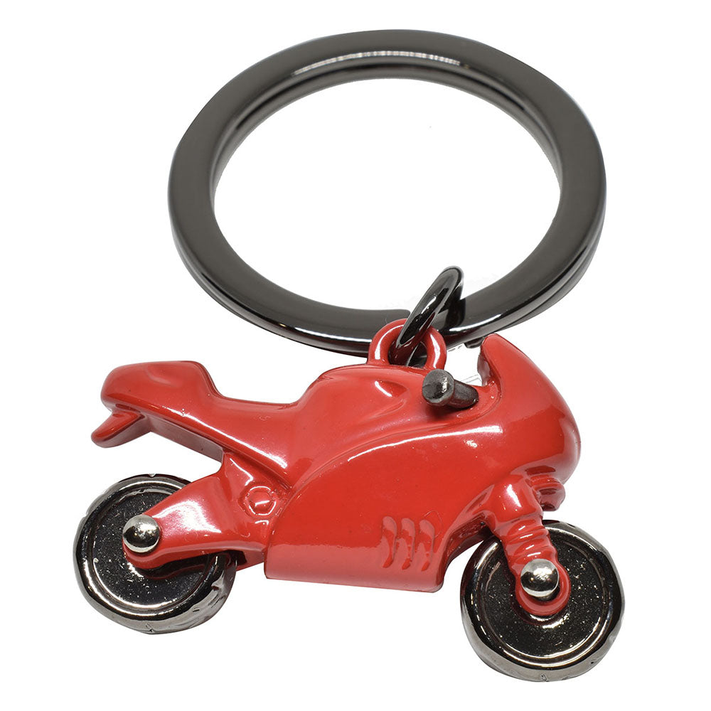 Llavero Moto Roja Deportiva