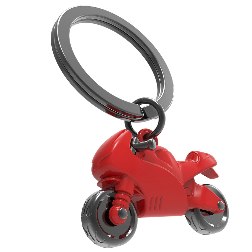 Llavero Motoneta Roja Vibrante
