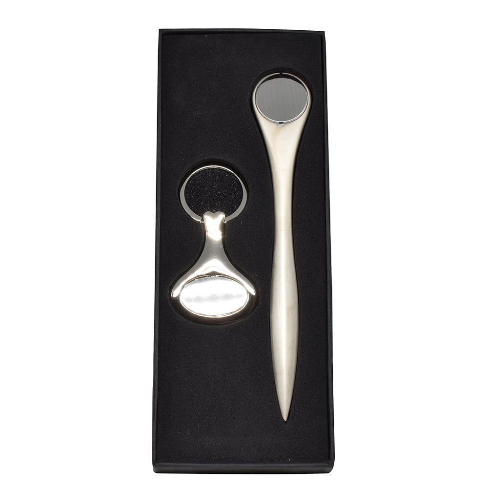 Juego de Llavero y Abrecartas