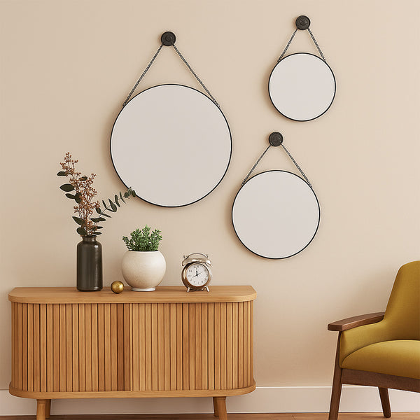 Espejo Circular Andrómeda