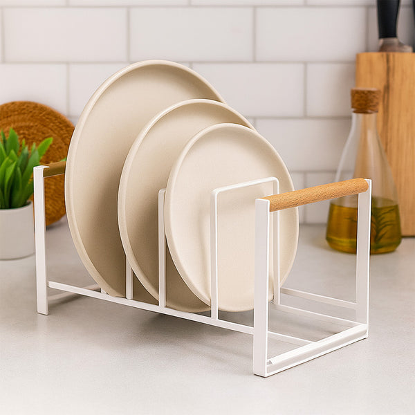 Escurridor de Trastos Metálico Blanco