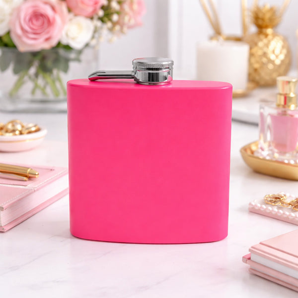 Licorera 6 Onzas Rosa