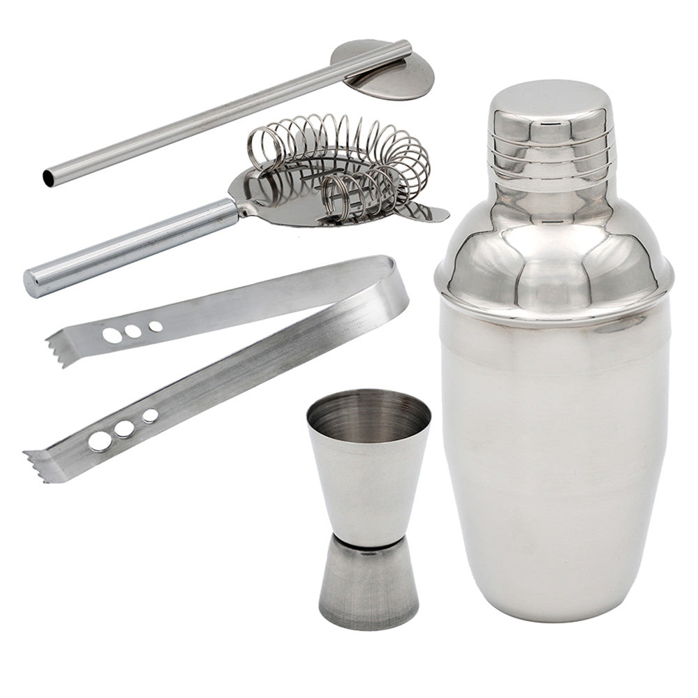 Set Bar 5 Piezas Plateado