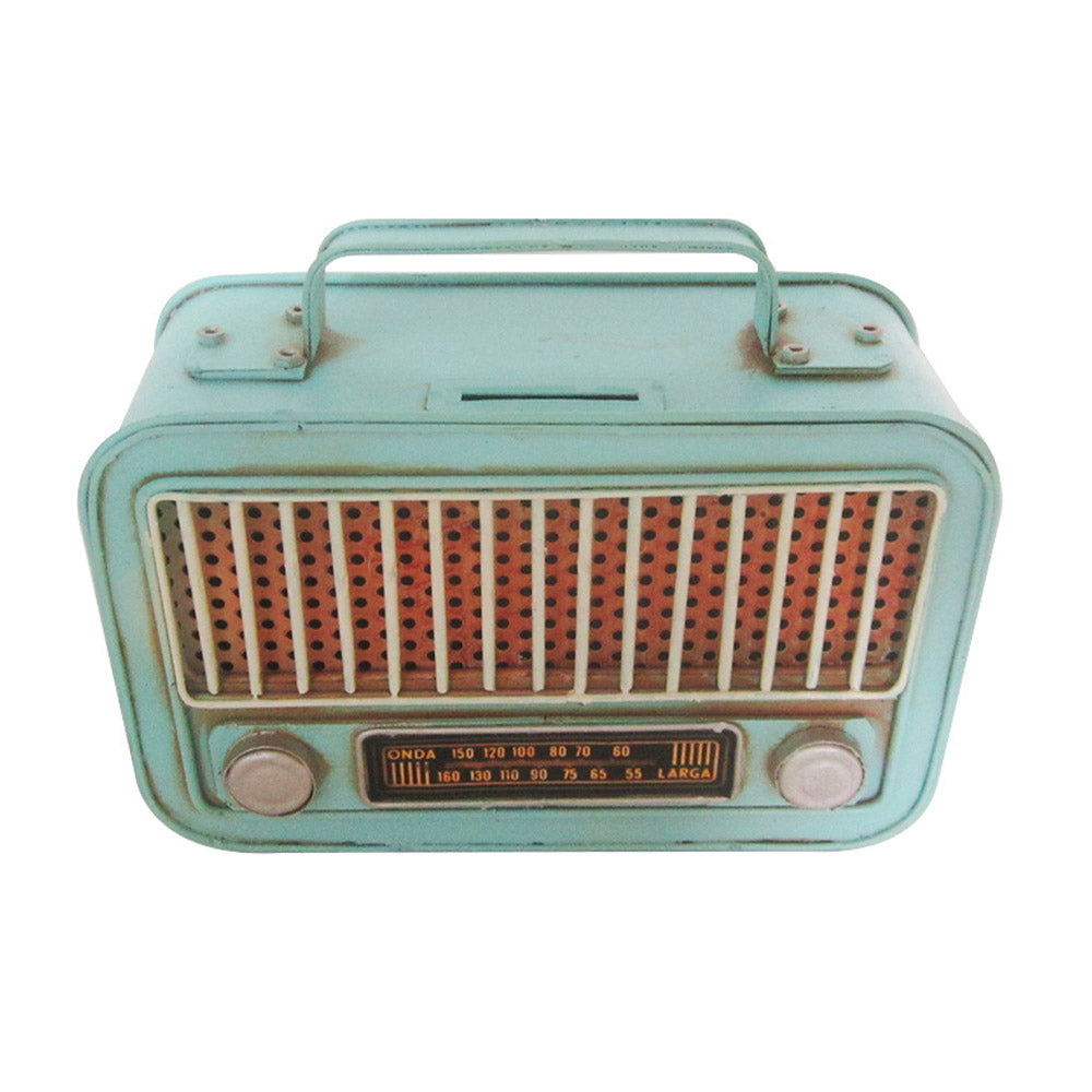 Figura Decorativa Radio Antiguo