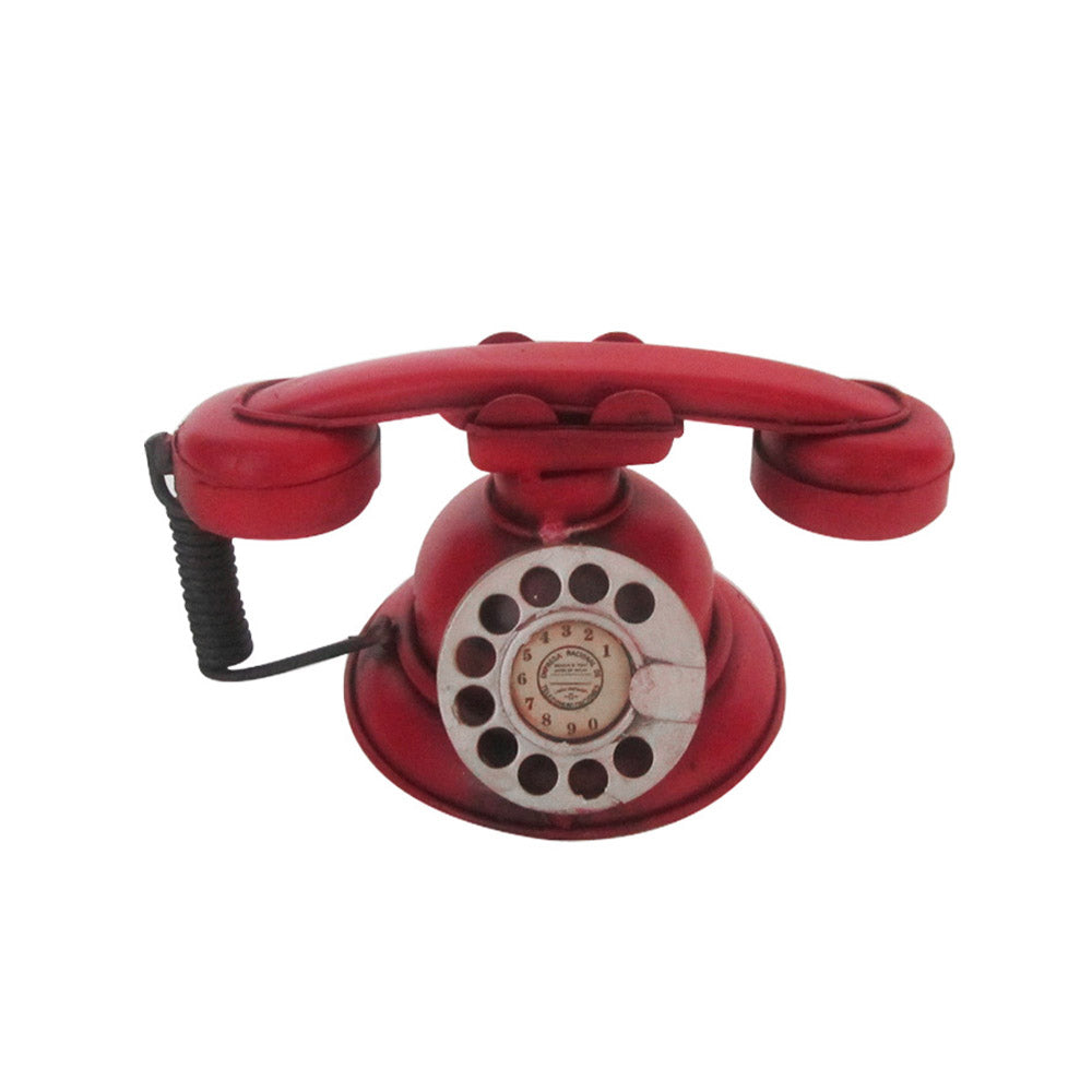 Figura Decorativa Telefono Antiguo