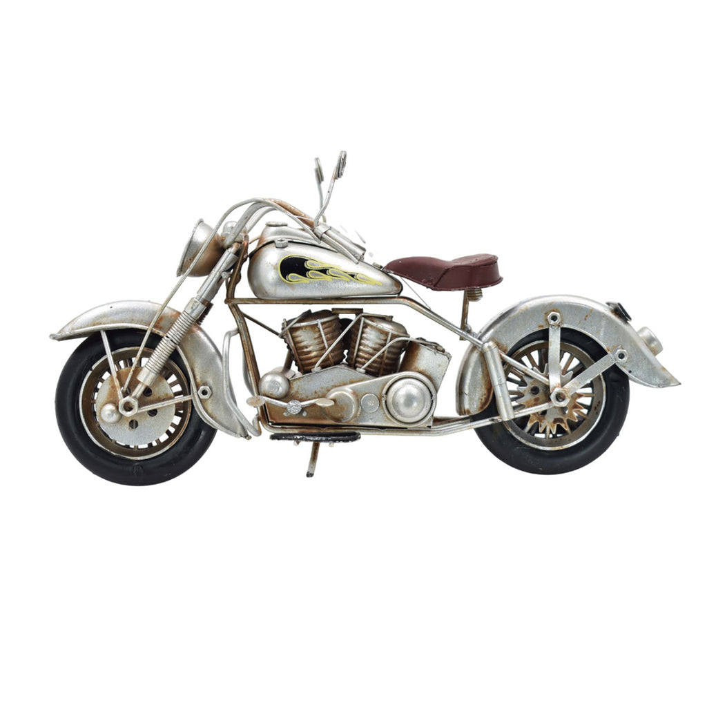 Decoracion Motocicleta de Hojalata
