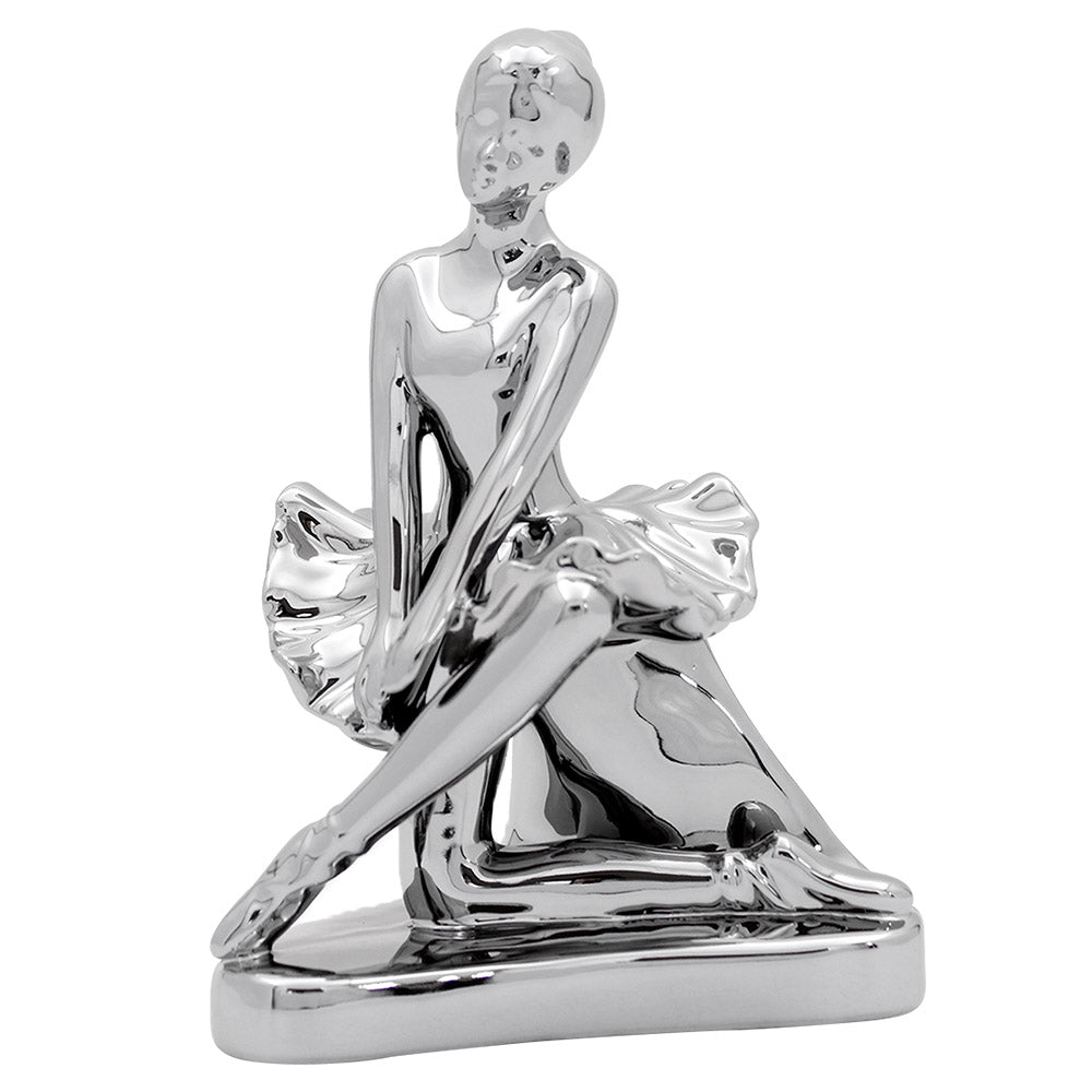 Figura Decorativa Bailarina En Reposo