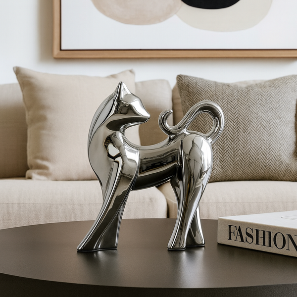 Figura Decorativa de Gato