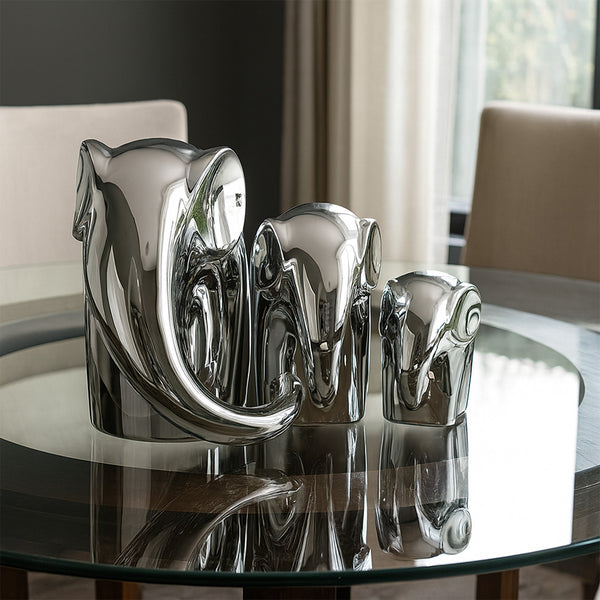 Figura Decorativa Elefantes