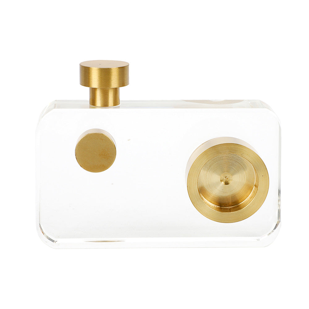 Figura Decorativa Camara Dorada