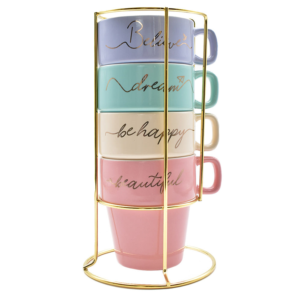 Set de Tazas Cuarzo
