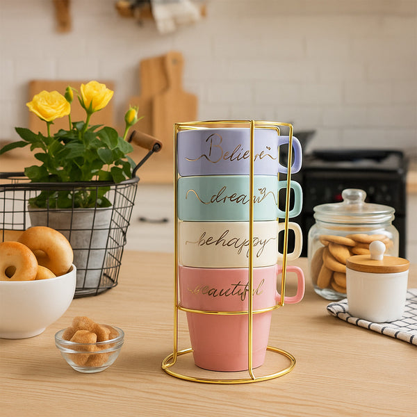 Set de Tazas Cuarzo