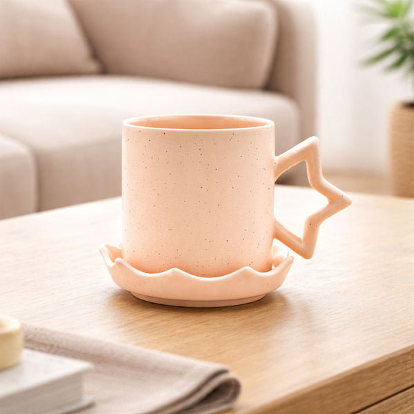 Taza Corona Estrella Rosa