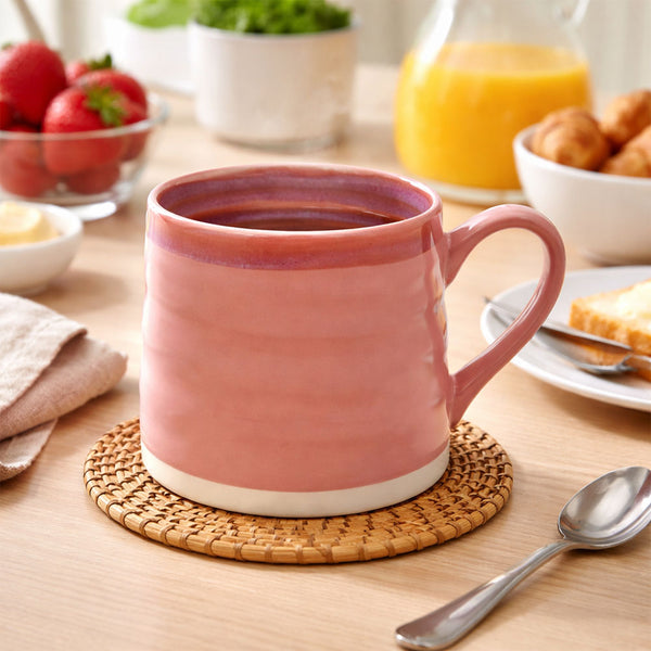 Taza Base Ancha Rosa
