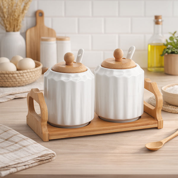 Set de Cremera Y Azucarera Duna