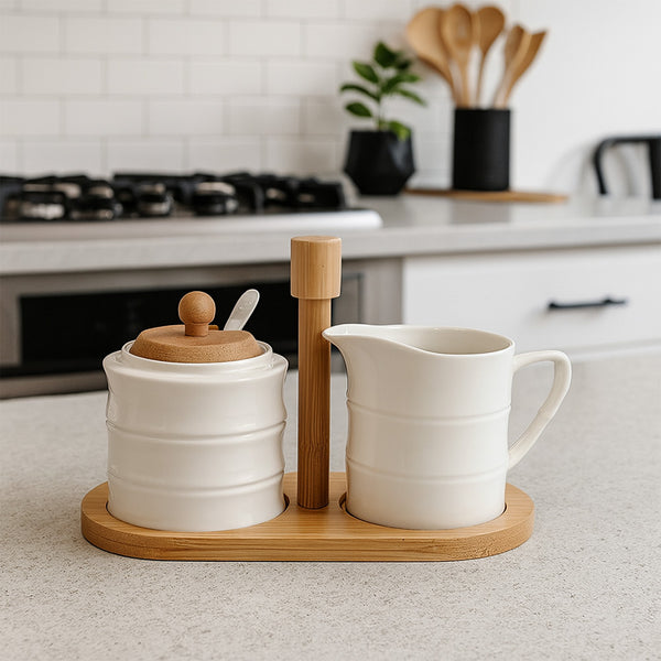 Set de Azucarera Y Cremera Duna