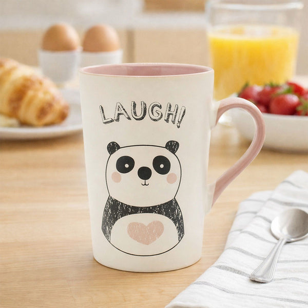 Taza Panda Happy Rosa