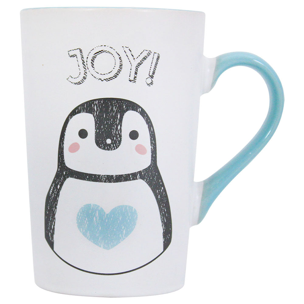 Taza Pingüino Happy Azul