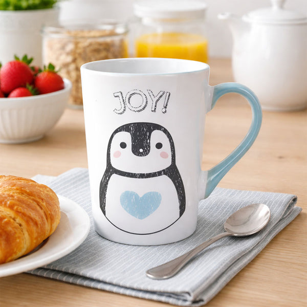 Taza Pingüino Happy Azul