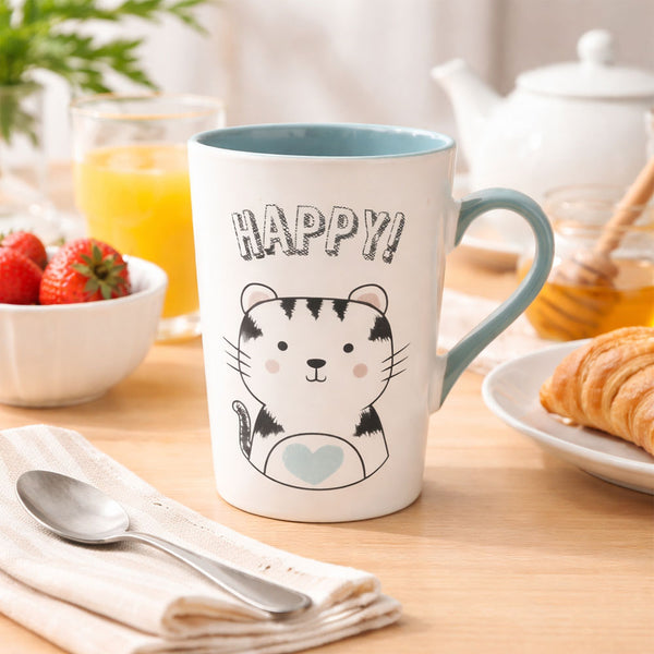 Taza Tigre Happy Azul