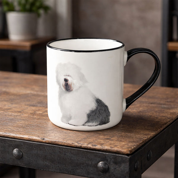 Taza Perrito Pastor Inglés