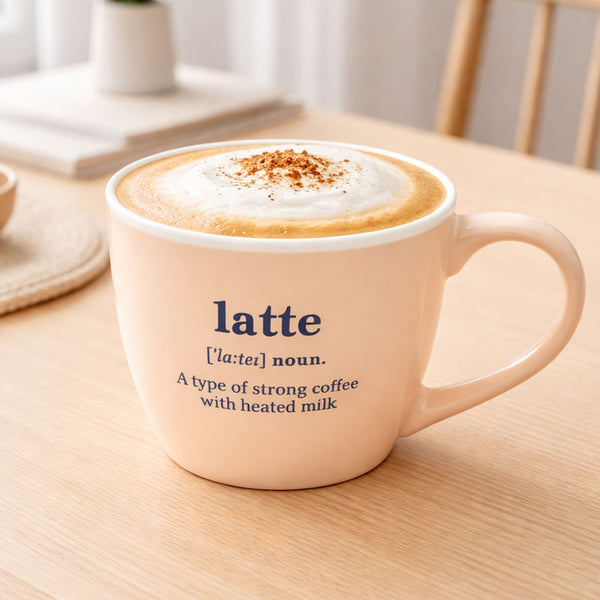 Taza Latte Beige