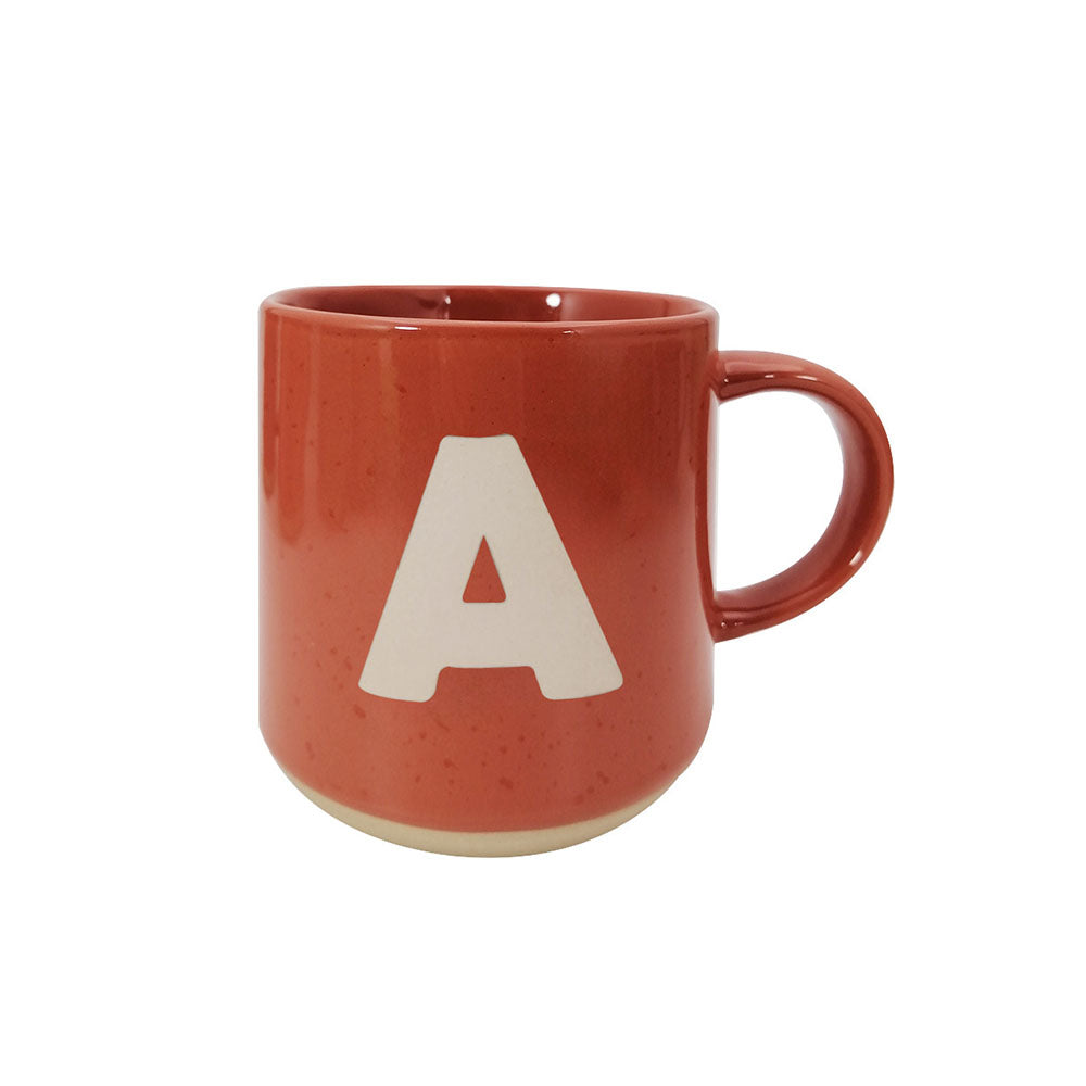 Taza Letra A Rojo