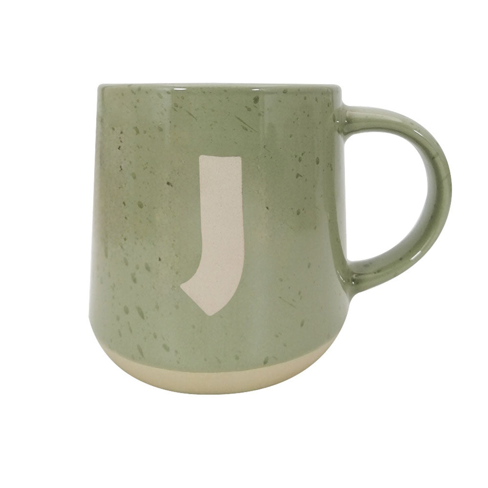 Taza Letra J Verde