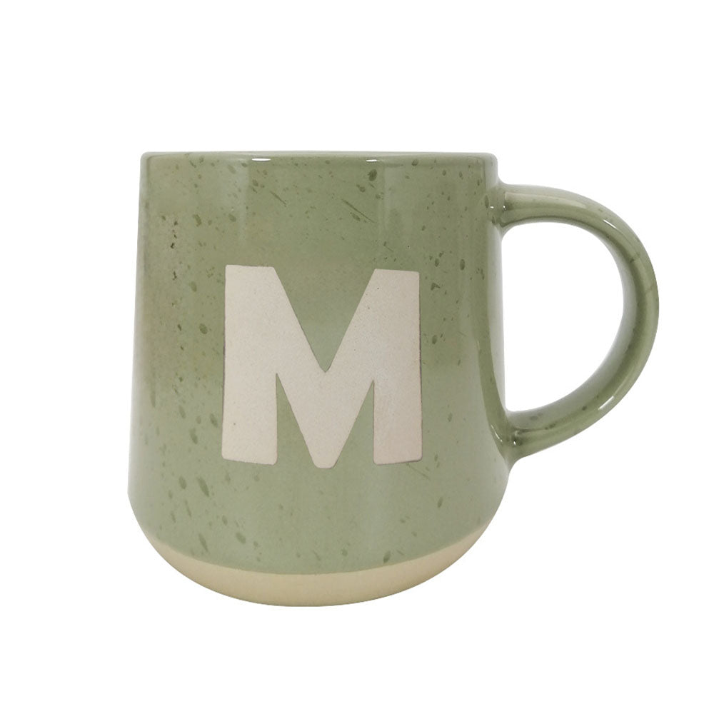 Taza Letra M Verde