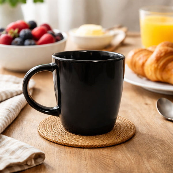Taza Cerámica Negra