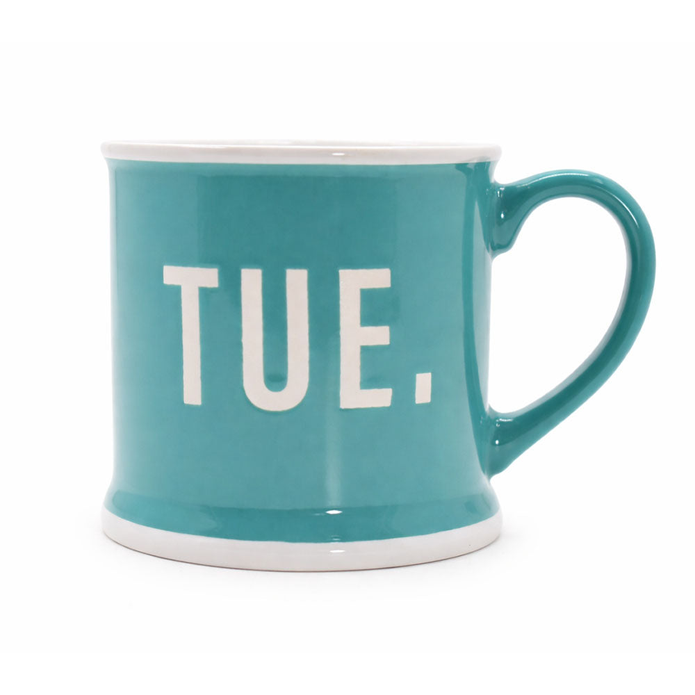 Taza Tuesday Amarillo Blanco