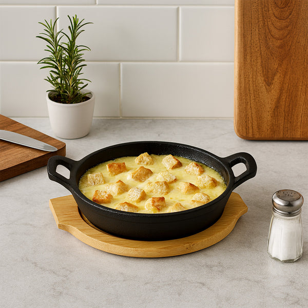 Mini Cacerola con Tapa Negra