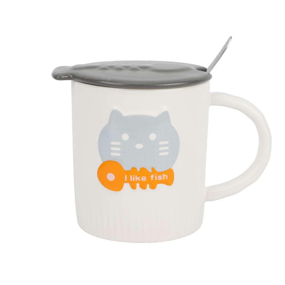Taza Gatito Naranja