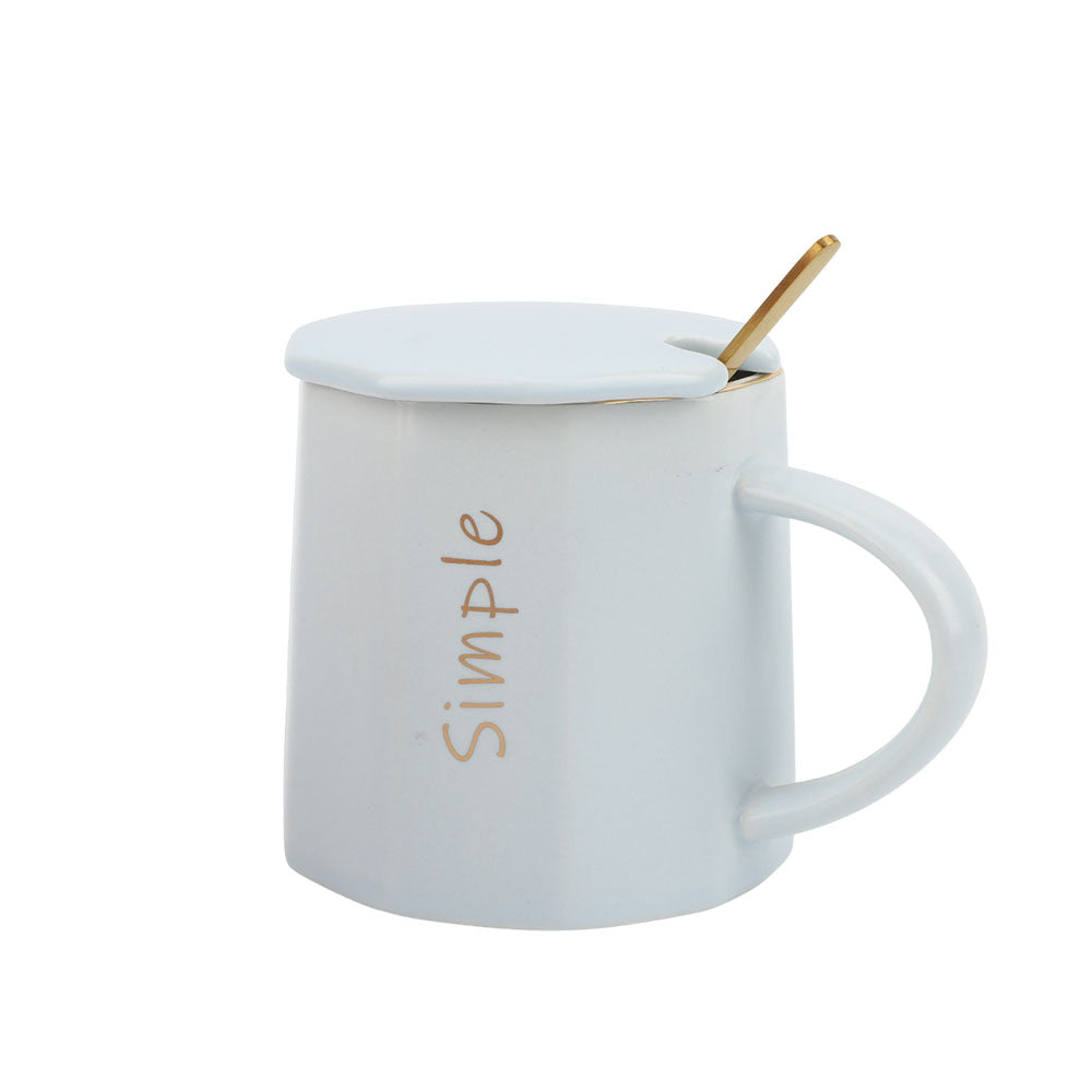 Taza Prisma Tapa Azul