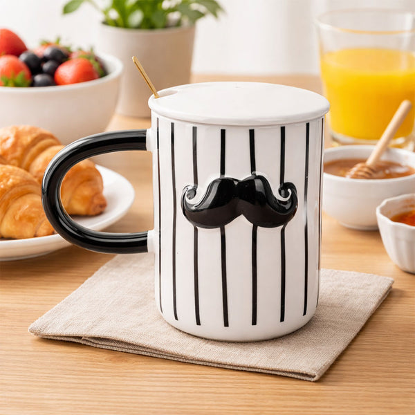 Taza Tapa Bigote