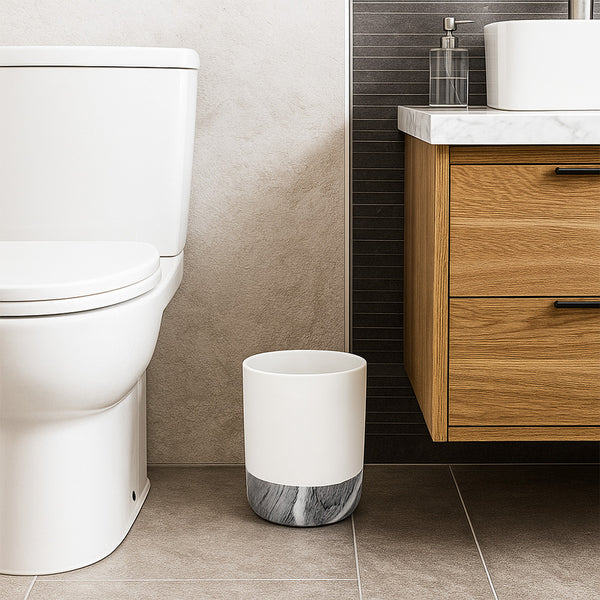 Bote de baño Titanio