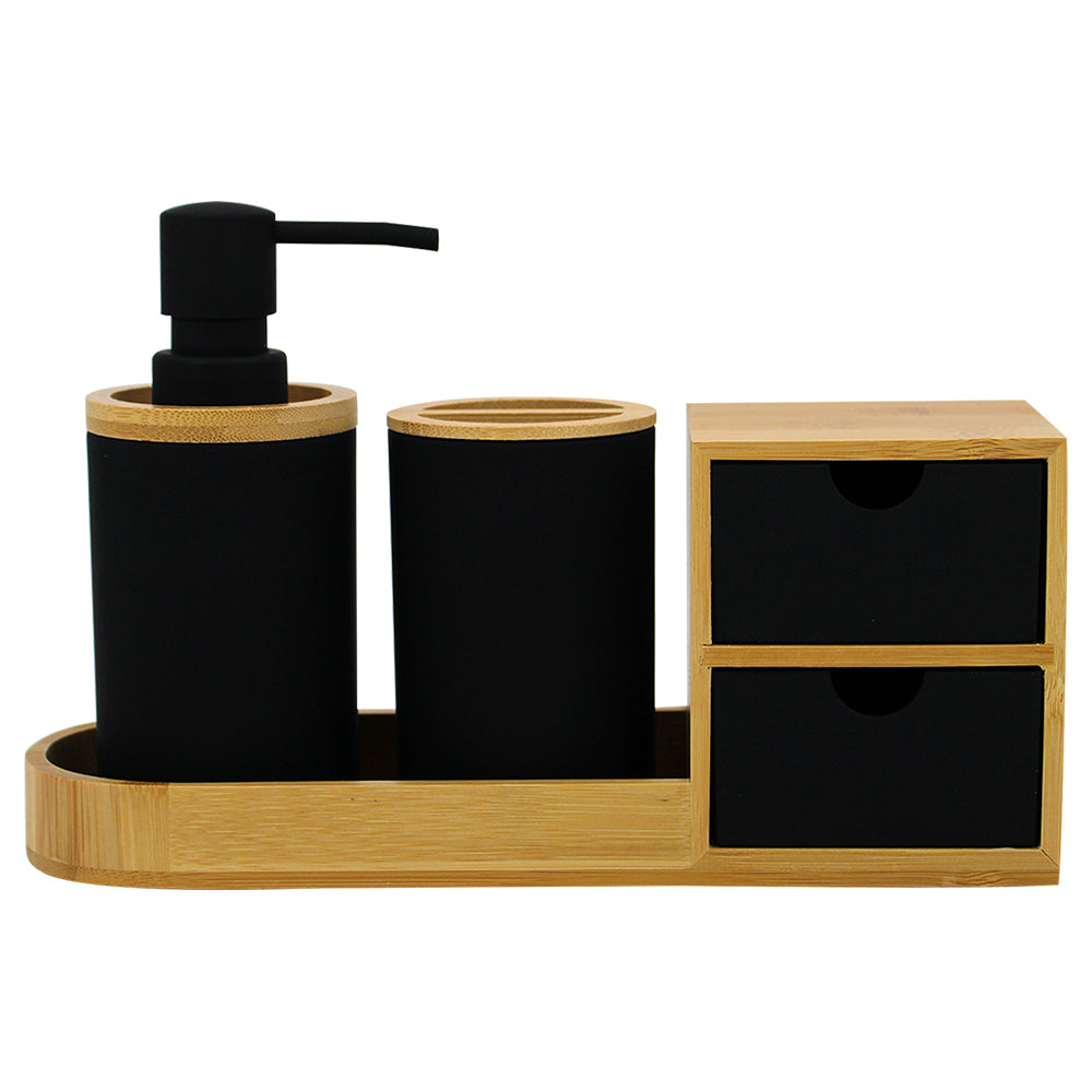 Set de baño Obsidiana