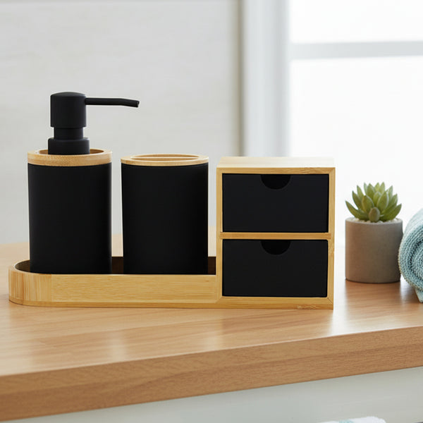 Set de baño Obsidiana