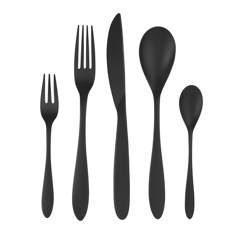 Set de Cubiertos Ébano