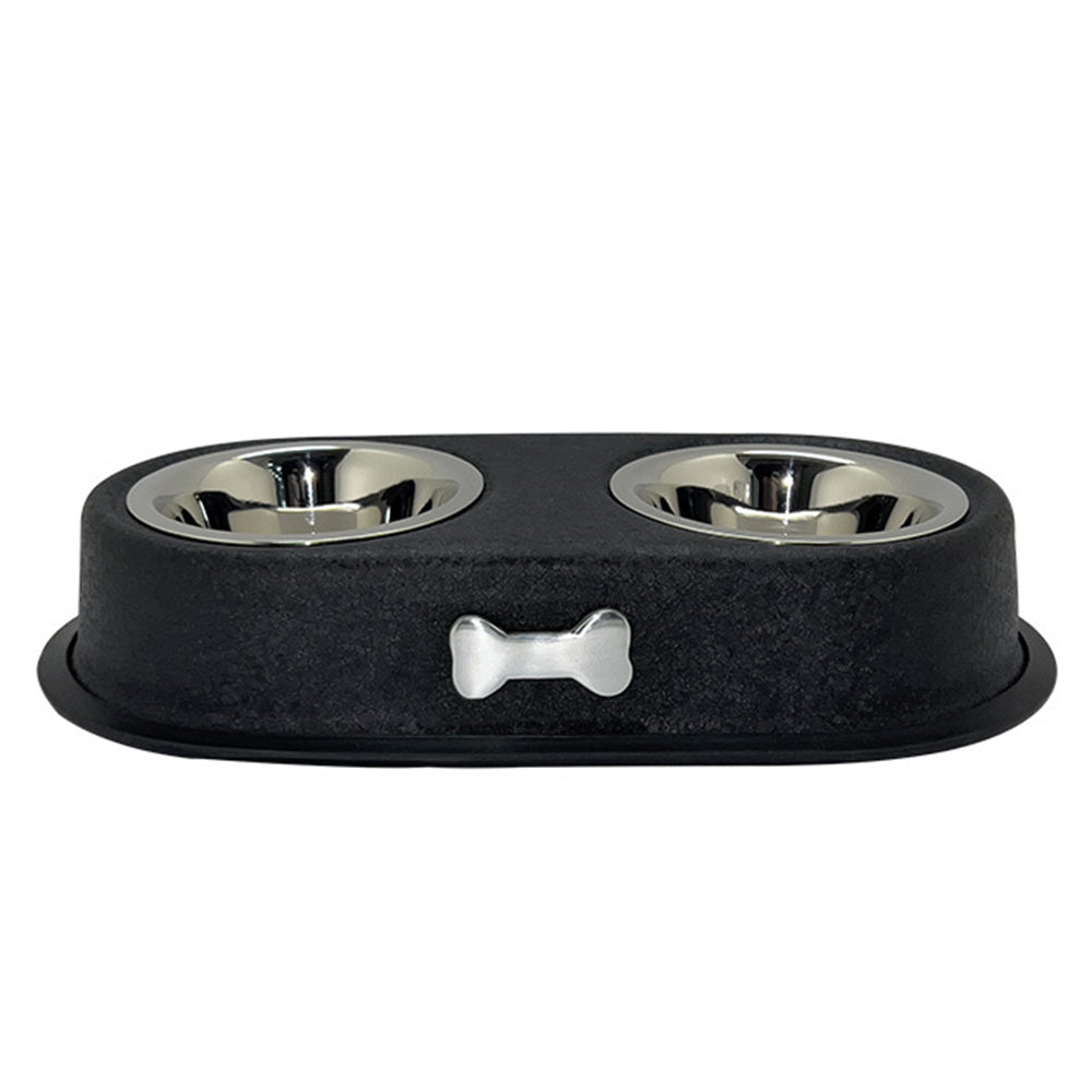 Plato doble para mascotas Chiqui