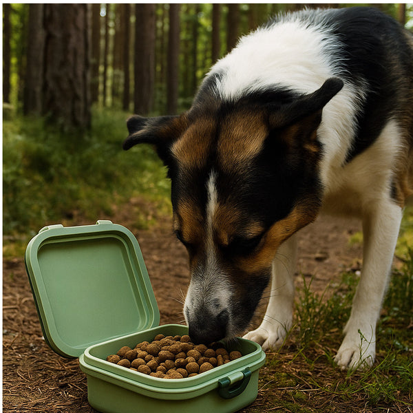 Plato portatil para mascota Nube