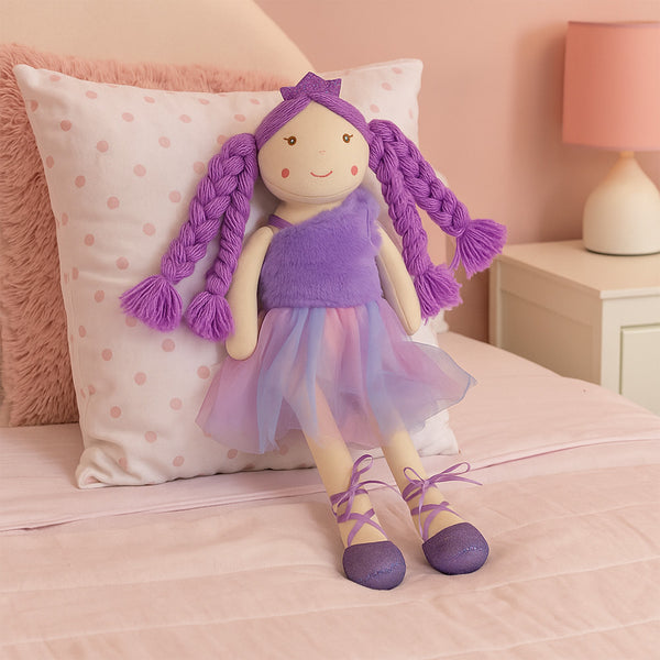 Peluche Princesa Morado